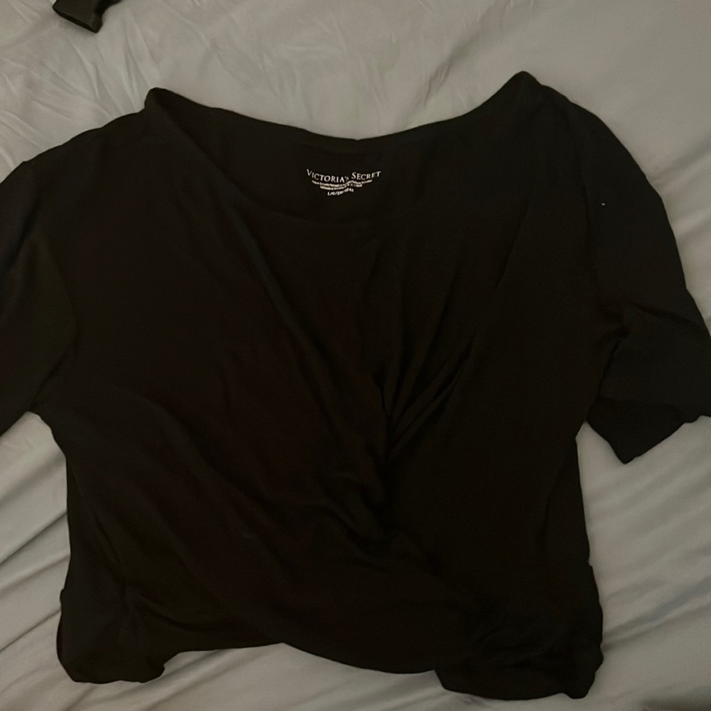 Tie back scoop top